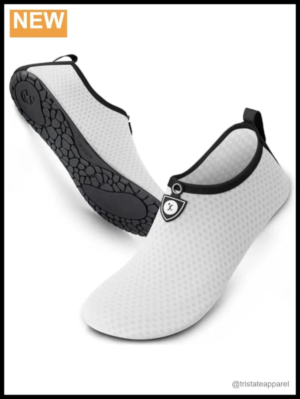 Water Shoes - Unisex Swim Aqua Socks Quick-Dry Breathable Mesh Rubber Sole
